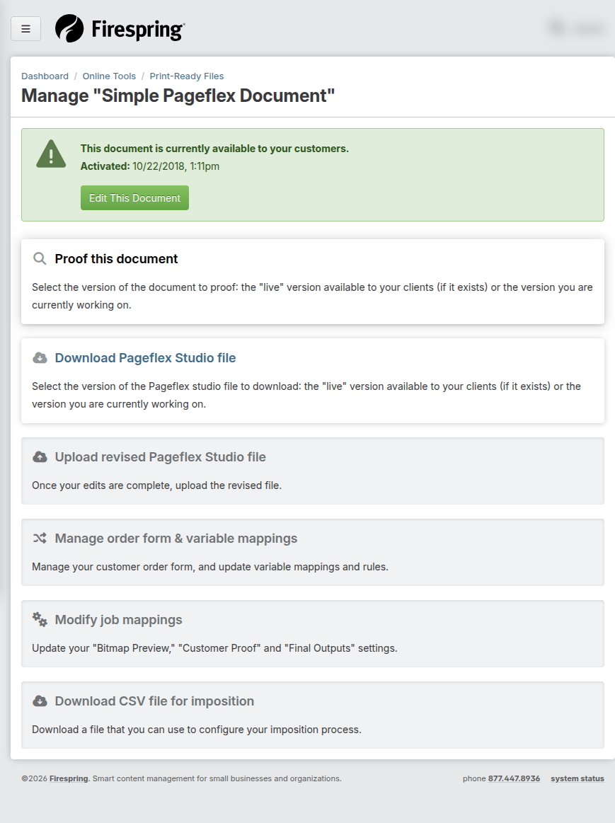 Screenshot: Customer form and preview shown on one screen